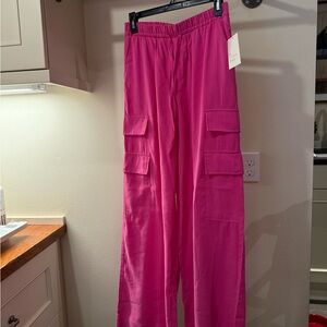 a new day Vibrant Pink Cargo Trousers